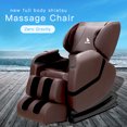 thumbnail image 4 of Uenjoy Full Body Zero Gravity Massage Chair Shiatsu Recliner Built-In Heat and Air Massage System Foot Rest - Brown, 4 of 8