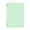 🥑 Green_Base#1924, variant on A5 Horizontal Coil Notebook with Thickened Pages and Waterproof PP Cover for Students and Office Use