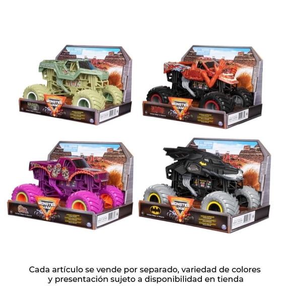 Vehículo de Juguete Spin Master Monster Jam Varios Modelos 1 Pieza