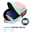 thumbnail image 4 of Mochila STEAMEDBUN Kids para niñas de 3 a 6 años resistente al agua, 4 of 6
