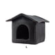 thumbnail image 5 of Billuyoard Casa para gatos Agradable para la piel e hipoalergénica A prueba de rasguños y resistente a desgarros para la comodidad del gato Suministros para perros negro Largo: 45*43*40cm, 5 of 6