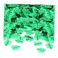 thumbnail image 2 of Confeti de hojas tropicales Brillantes Soledad verde PARA mesa de boda baby Shower, 2 of 10