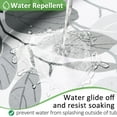 thumbnail image 3 of Silver Gray Botanical Shower Curtain for Bathroom Modern Eucalyptus Shower Curtains Floral Watercolor Natural Bath Curtain Set Light Gray Leaves Spring Garden Plants Bathroom Decor 72x72, 3 of 6