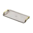thumbnail image 4 of veasfak Serving Tray Rectangular Bathroom Organizer for Restaurant Hotel Living Room L, 4 of 9