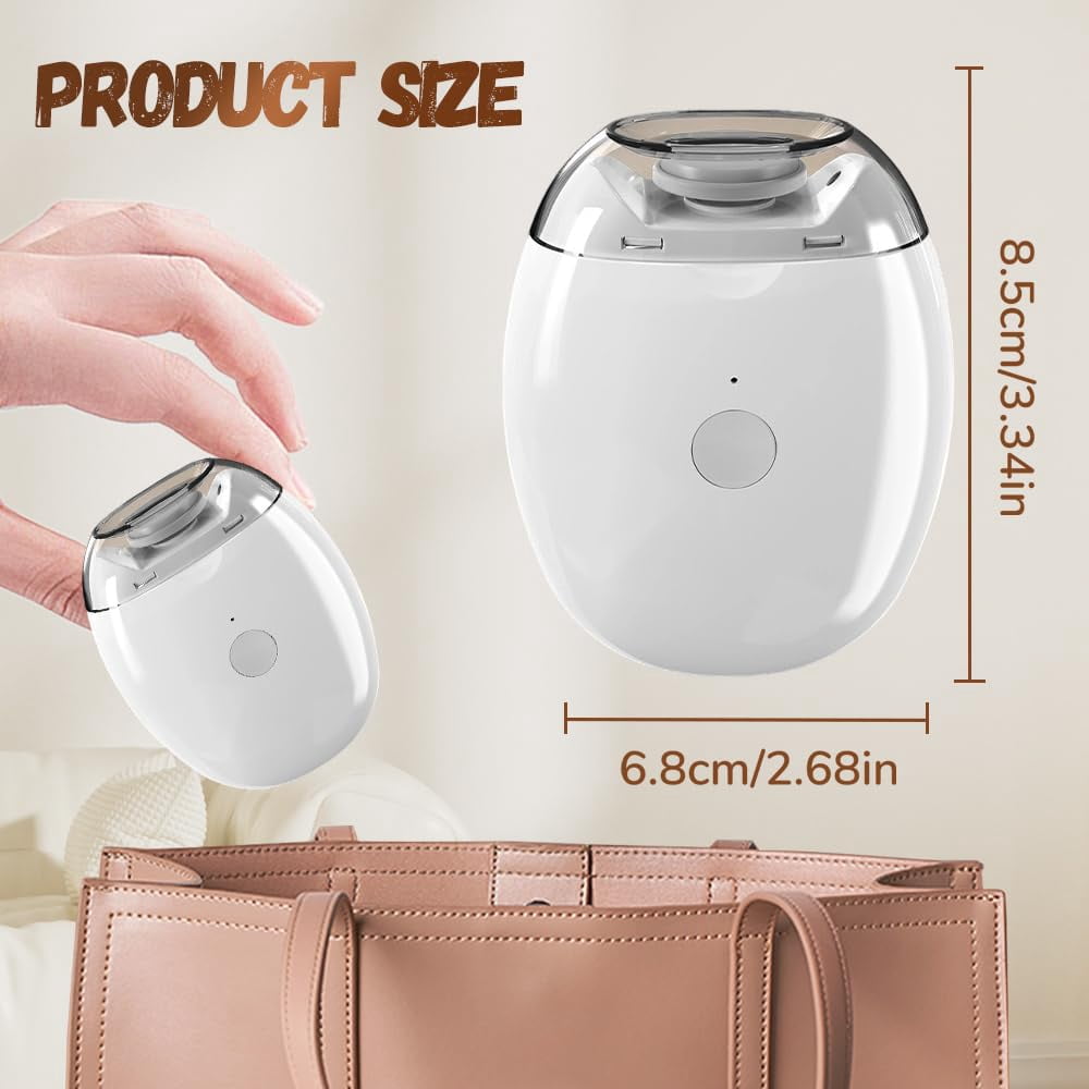 Universal Automatic Fingernail Grinder, 2026 New 3 in 1 Electric Nail Clipper, Automatic Nail Trimmer with LED Light and 3 Speeds, Electric Toenail Clippers for Seniors Adults