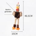 thumbnail image 3 of Shulemin - Juguete para masticar con forma de pollo para cachorros de perro, muñeco de peluche con sonido chirriante y suave, para mascotas, 3 of 8