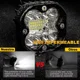 thumbnail image 5 of Par De Faros Auxiliares Led Focos Para Coche Moto Luz Blanca, 5 of 8