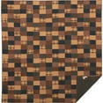 thumbnail image 3 of Primitive Quilt Set Patriotic Patchwork Cotton Red Blue Tan Bedroom Decor TCC Brands, 3 of 5