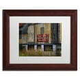 thumbnail image 3 of Trademark Fine Art "East End Tractor Sales" Canvas Art by Lois Bryan, White Mat, Wood Frame, 3 of 4