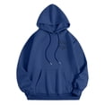 thumbnail image 4 of XIAOCHA Men's I'M Just A Girl Graphic Print Hoodie Long Sleeve Hooded Pullover Knit Top Soft Playful Casual Hoodies, 4 of 8