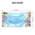 thumbnail image 2 of Picia Sea and Fish Print Silver Fox Velvet Beach Towel,Quick-Dry Beach Towel,Lightweight Travel Towel,Portable Beach Towels, 2 of 6