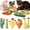 1Set, variant on Handmade Soft Cactus Kitten Chew Toys with Natural Catnip - 5 Pcs Cactus Cat Toys with Organic Catnip, Interactive Cactuss Kitten Toy Soft Cute