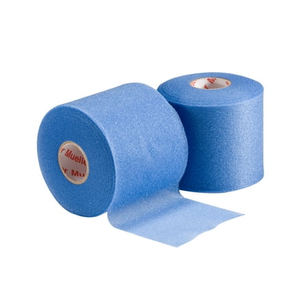 Mueller MWrap Pretaping Underwrap, Blue, 2 Pack, 2.75" x 21.4 yd each