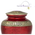 thumbnail image 5 of Eternal Harmony Cremation Urn for Human Ashes | Funeral Urn Carefully Handcrafted with Elegant Finishes to Honor and Remember Your Loved One | Adult Urn Large Size with Beautiful Velvet Bag, 5 of 5