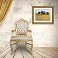 thumbnail image 3 of Sargent, John Singer 14x12 Gold Ornate Wood Framed with Double Matting Museum Art Print Titled - Reapers Resting in a Wheat Field, 3 of 4