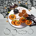 thumbnail image 6 of 7Pcs Halloween Stainless Steel Cookie Cutter Sets Spider Web Biscuit Decorations, 6 of 6