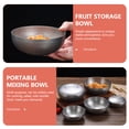 thumbnail image 4 of Metal Bowl Fruit Cereal Snack Appetizer Bowl Stainless Steel Cold Noodle Bowl, 4 of 5