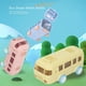 thumbnail image 4 of 500ml Portable Car Water Cup with Straw Flip Lid Cartoon Style Leak-Proof Pink Water Bottle with Brush, 4 of 4