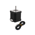 thumbnail image 2 of 42 Stepper Motor Height 48mm Motor with 1000XH2.54 Cables for 3D Printer Extruder -Black, 2 of 7