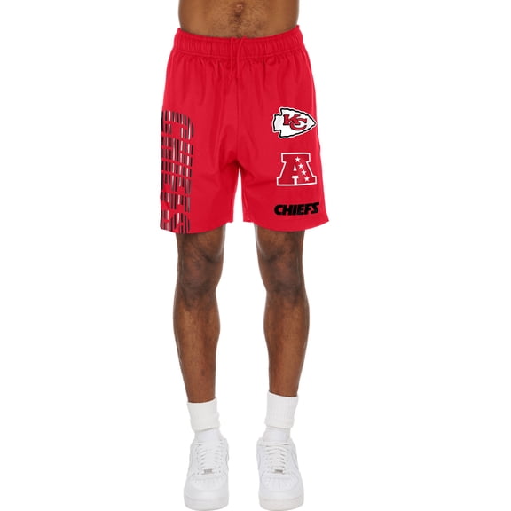 Men's New Era  Red Kansas City Chiefs Match Shorts