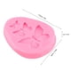 thumbnail image 2 of Mini molde de fondant de mariposa, molde de fondant para hornear pasteles de caramelo gomoso, moldes de chocolate, molde de chocolate, molde para hornear de arcilla polimérica rosa, 2 of 5