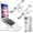 Silver, variant on Laptop Stand for Desk, Ergonomic Design Adjustable Aluminum Foldable Portable Computer Stand, Compatible with MacBook Air Pro, HP, Lenovo, Dell, More 10-15.6”Inch and Tablets (Silver)