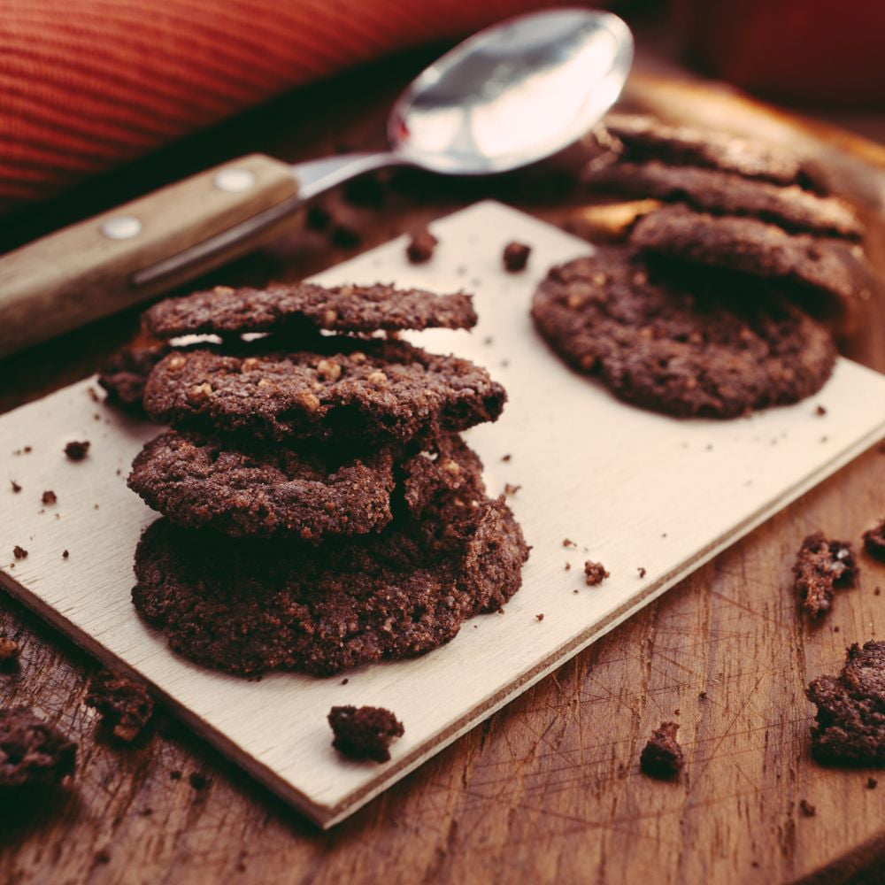 Honolulu Cookie Company Mini Cookie Bites - Baked: Chocolate Chip and Double Chocolate Macadamia - 2 Pack (4 Oz), | MerlinsMart Zine