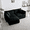 black, variant on Modern Oversized L Shaped Modular Sectional Sofa with Ottoman,Chenille Deep Love Seat,Upholstered Cloud Couch for Living Room Bedroom Apartment,Blue