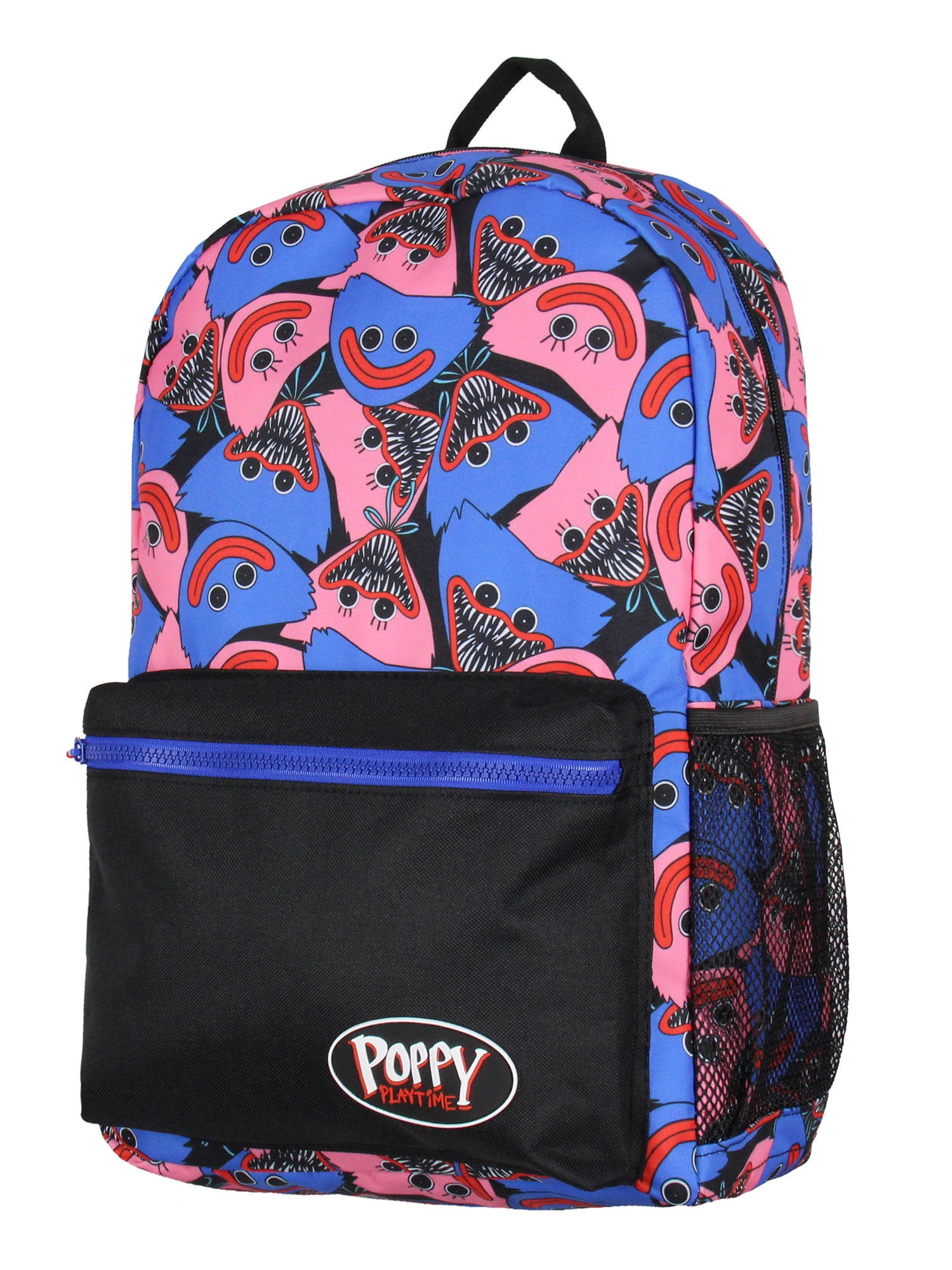 Poppy Playtime Backpack Kissy Missy and Huggy Allover Design 17