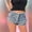 Blue, variant on iHPH7 Denim Shorts Women, Booty Shorts for Women, Stretch Denim Shorts Women, Ripped Jean Shorts, Mid Rise Jean Shorts for Women, Black L