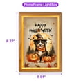 thumbnail image 5 of Happy Halloween Bernese Mountain Dog Witches Hat Pumpkin Carving Acrylic Plaque with Wood Photo Frame Box Berner Lover Gifts Light Box - 02019, 5 of 5