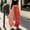 Orange, variant on Sevevn Women's Lightweight Patchwork Cargo Joggers Color Block Streetwear Pants Drawstring Waist with Cargo Pockets Loose Fit Everyday Casual Outfits