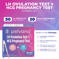 thumbnail image 4 of Pelvana Ovulation and Pregnancy Test Strip Combo Kit, LH and HCG Tests, 70-Count, 4 of 8