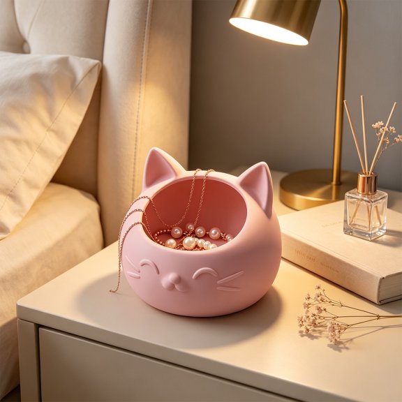 Feledorashia Small Jewelry Storage Box, Home Decoration, Seasonal Accent for Shelf Mantel Table Entryway Party and Home Display, Decorative Material with Defined Shape and Display-Ready Construction