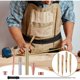 thumbnail image 4 of Juego de 8 fresas para router de 7 mm con mango giratorio para torneado de madera., 4 of 5