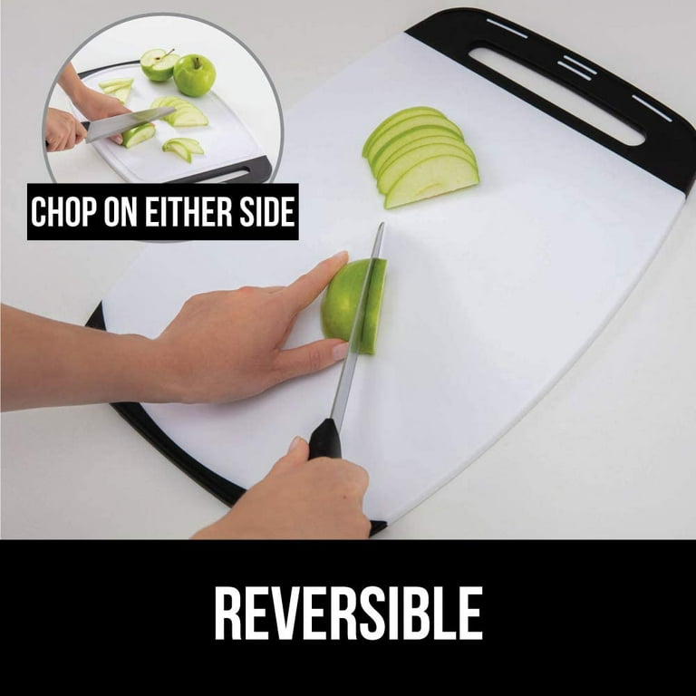 Gorilla Grip Durable Kitchen Cutting Board Set of 3, Dishwasher