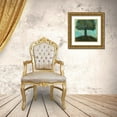 thumbnail image 3 of Warrick, Cheryl 12x12 Gold Ornate Wood Framed with Double Matting Museum Art Print Titled - Under the Tree Square II, 3 of 4