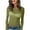 Green, variant on Womens Sheer Mesh Long Sleeve Cropped Tops Crew Neck See Through Tee Shirts Party Club Night Lace Blouse(Blue,M)