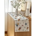 thumbnail image 5 of Table Runner 72 Inches Long for Kitchen Dining, Grey Yellow Diamond Dresser Scarf Farmhouse, Dining Table Decorations for Wedding/Parties, Modern Geometric Middle Century Beige 18 x 72 In, 5 of 8