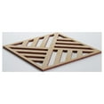 thumbnail image 4 of Ekena Millwork 7 3/8"W x 7 3/8"H x 1/4"T Extra Small Allen Decorative Fretwork Wood Wall Panels, Birch, 4 of 18