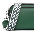 thumbnail image 2 of Bolsa Monedero para mujer, monedero de piel auténtica con múltiples bolsillos, Bolso informal con 2 correas, 2 of 8