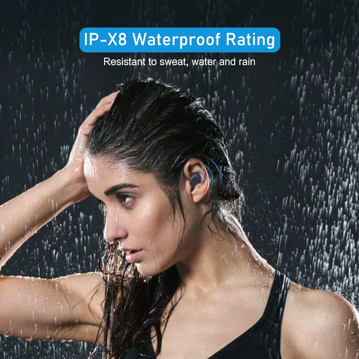 Cshidworld Wireless Earbuds, Noise Cancelling, 60H Playtime, IPX8 photo 4