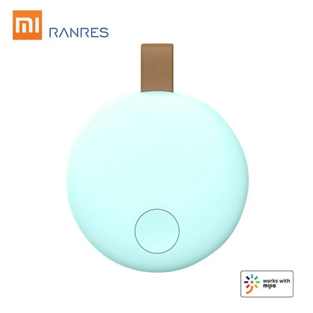 Xiaomi Ranres Smart Mini Finder Wireless Two-way BT APP Tracking Reminder Anti-lost Alarm Positioning Finder for Child Key Wallet Package (Best Phone Cleanup App)