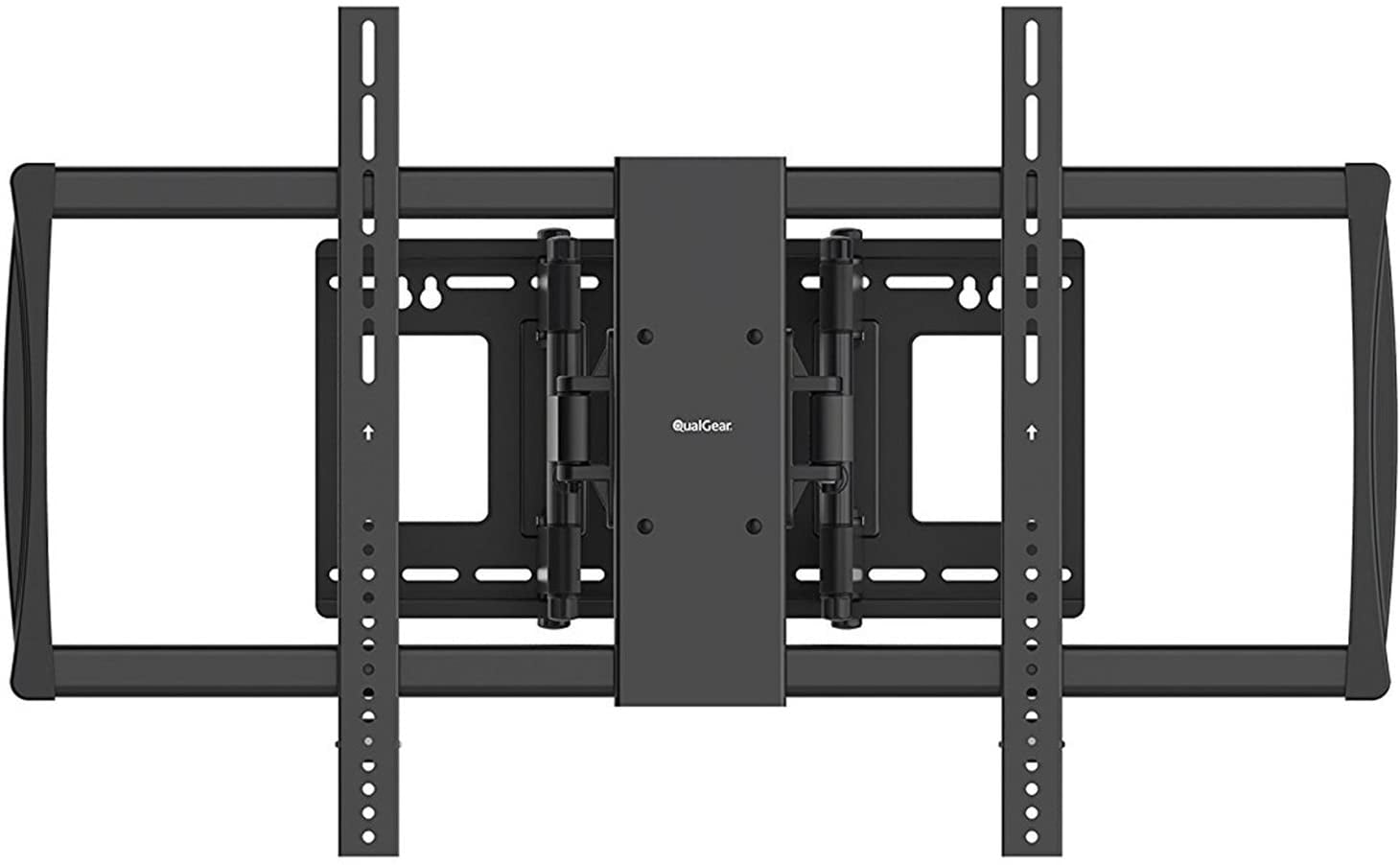 QualGear Heavy Duty Full Motion TV Wall Mount for 60100 Inch Flat Panel and Curved TVs, Black