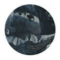 thumbnail image 4 of Pirate Ship Round Tablecloth with Elastic Fitted Table Cover, 4 of 8