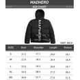 thumbnail image 3 of MADHERO Men's Puffer Jacket Water-Resistant Insulated Down Alternative Outerwear Coats, 3 of 6