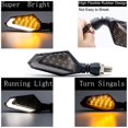 thumbnail image 4 of Luces de señal de giro traseras LED para motocicleta Cruiser, 4 of 5