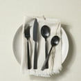 thumbnail image 6 of Better Homes & Gardens River 16-Piece Black Stainless Steel Flatware Set (Service for 4), 6 of 12