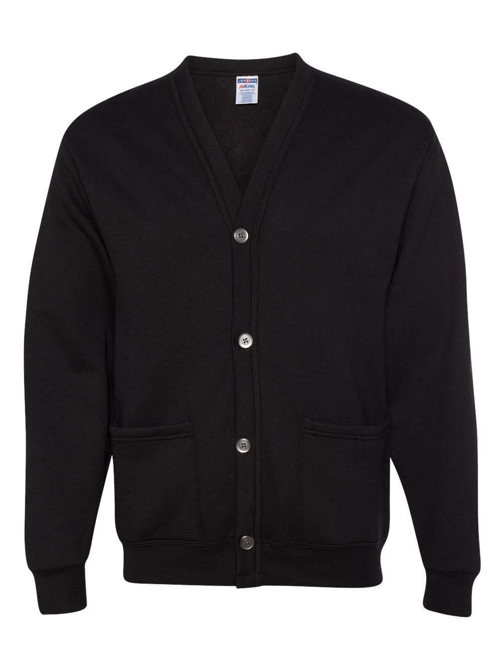 jerzees cardigan sweatshirt