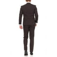 thumbnail image 5 of Adam Baker Men's Single Breasted Ultra Slim Fit 2-Piece Jacket, Trousers Suit Set, 5 of 5